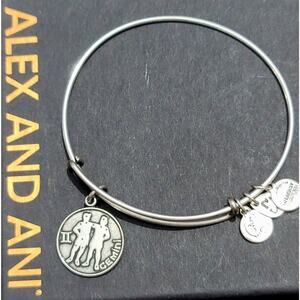 Alex and Ani Gemini Charm Bracelet